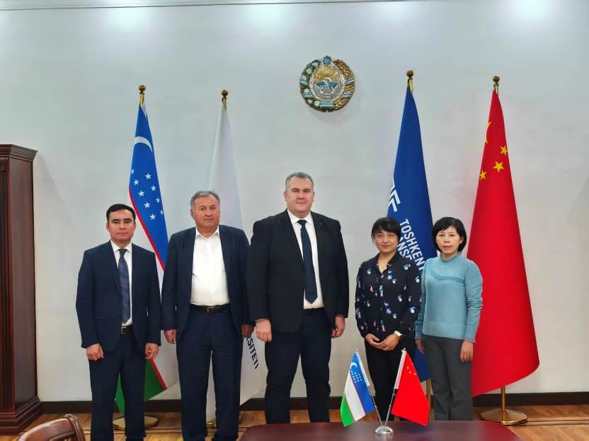 我院教师代表出访塔什干，深化“一带一路”交通领域校际合作